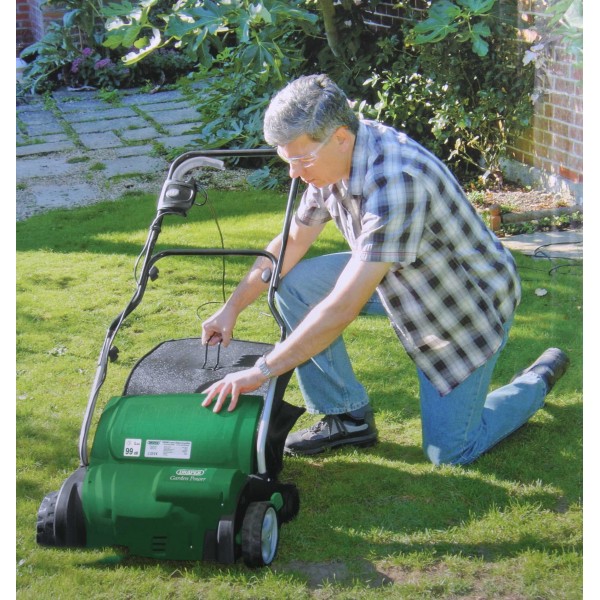 Scarificateur émousseur électrique pour gazon et pelouse
